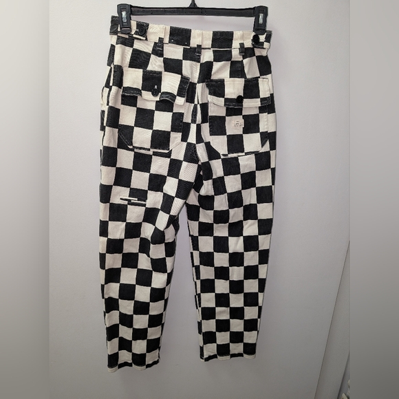 P&Co 304 SERVICE FATIGUE CHECKERBOARD PANTS ***US 6/8 UK 12!!!*** - Picture 4 of 6